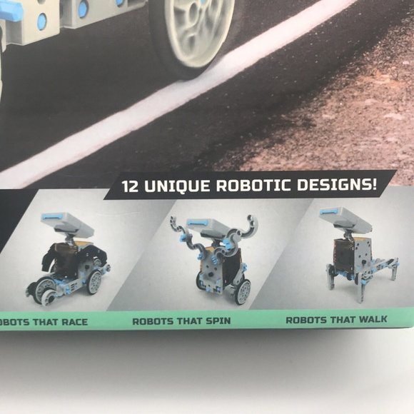 Discovery Children Mindblown STEM 12-in-1 Solar Robot Creation 197-Piece Kit - Picture 10 of 12